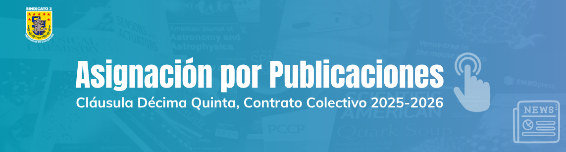 Asignación por Publicaciones, Contrato Colectivo 2025 - 2026