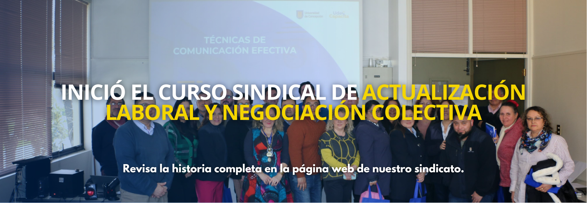 Inició el curso sindical de Actualización Laboral y Negociación Colectiva